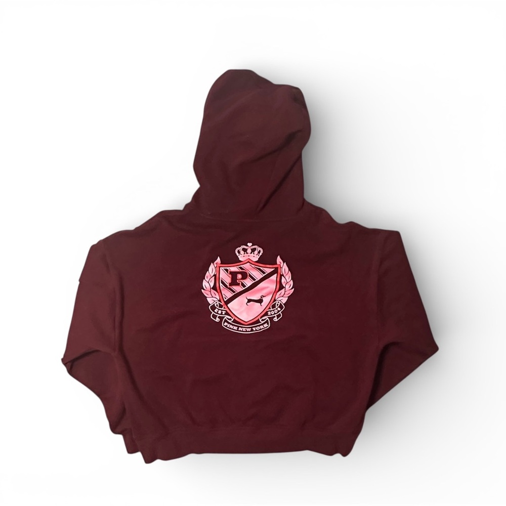 PINK Victoria's Secret Burgundy Hoodie